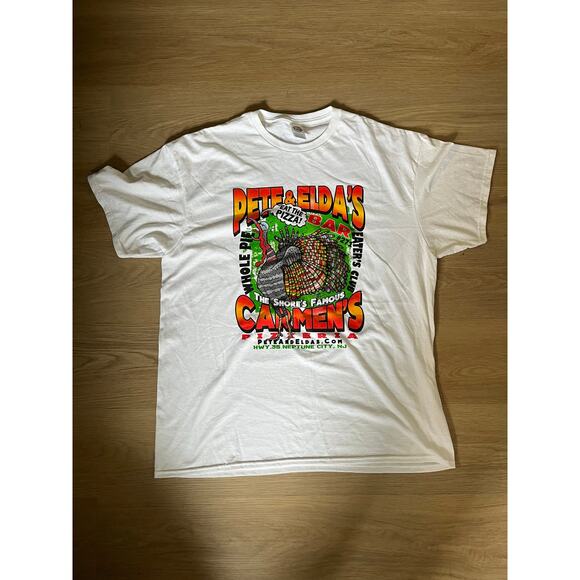 PETE & ELDA'S WHOLE PIE EATERS CLUB T-Shirt XL thanksgiving Theme Rare! - Picture 1 of 5